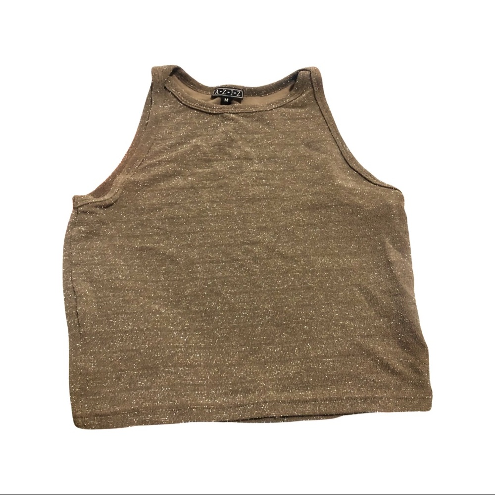 Shimmer tank top